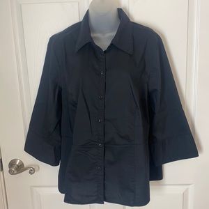 ⭐️Lane Bryant button down shirt sz 14/16